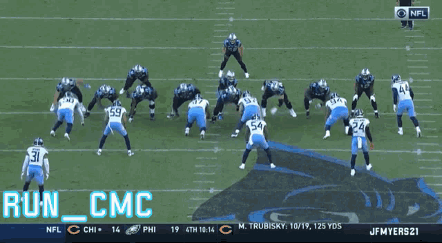 Carolina Panthers Touchdown GIF - Carolina Panthers Touchdown Christian Mccaffrey GIFs