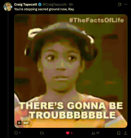 a tweet from craig tapscott shows a young boy with headphones on his head