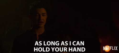 As Long As I Can Hold Your Hand Gavin Leatherwood GIF - As Long As I Can Hold Your Hand Gavin Leatherwood Nicholas Scratch GIFs