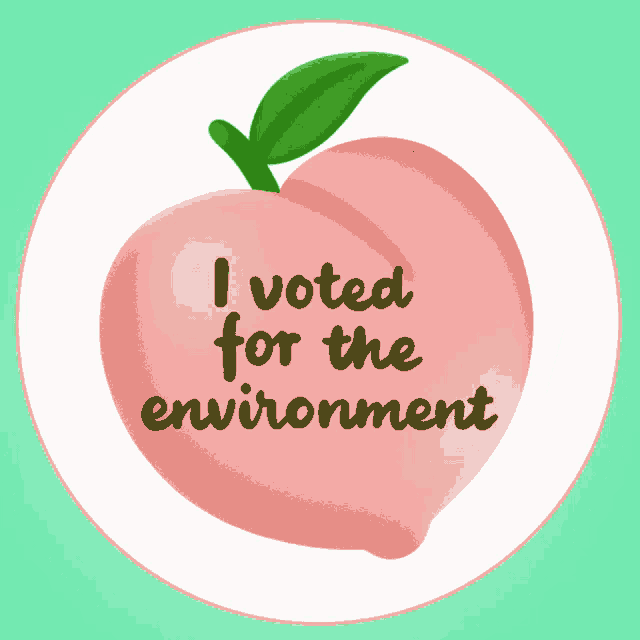 I Voted For The Environment Environment GIF - I Voted For The Environment Environment Earth GIFs
