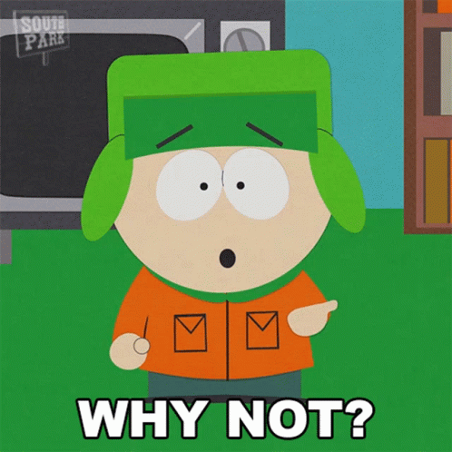 Why Not Kyle Broflovski GIF - Why Not Kyle Broflovski South Park GIFs