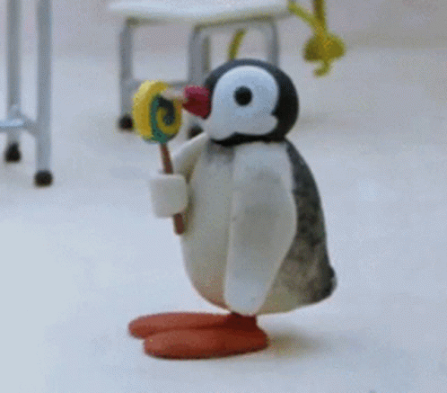 Pingu Lollipop GIF - Pingu Lollipop Pinga GIFs