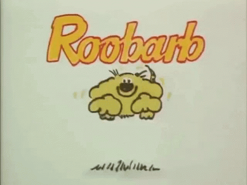 Roobarb Running GIF - Roobarb Running Dog GIFs