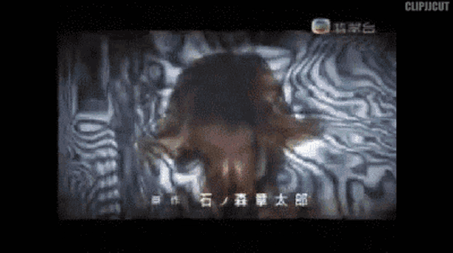 a video of a person with chinese writing on the bottom of the screen