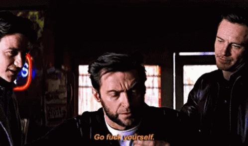 Wolverine Leave Me Alone GIF - Wolverine Leave Me Alone Go Away GIFs