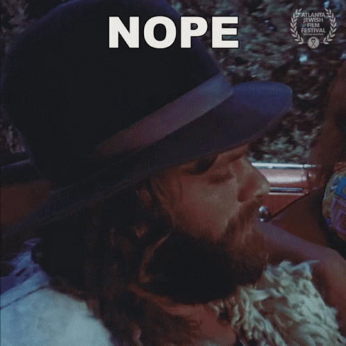 Nope Mike GIF - Nope Mike An American Hippie In Israel GIFs