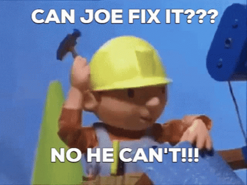 Joe Hart Mcity Bob The Builder GIF - Joe Hart Mcity Bob The Builder Hammer GIFs