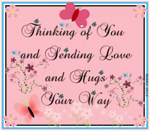 Thinking Of You Sending Love And Hugs GIF - Thinking Of You Sending Love And Hugs Love GIFs