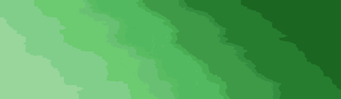 a green background with a green heart and the letter m .
