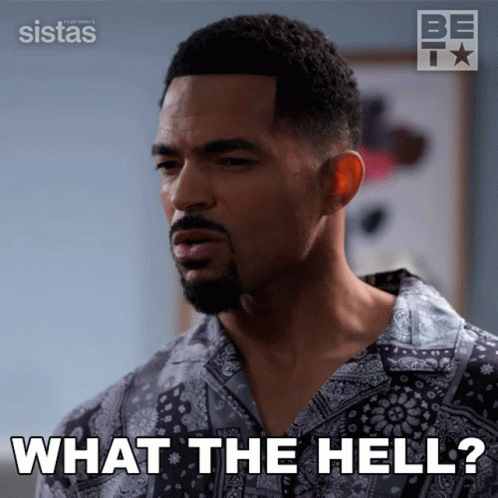 What The Hell Calvin Rodney GIF - What The Hell Calvin Rodney Sistas GIFs