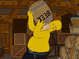 Homer GIF - Homer The Simpsons Beer GIFs