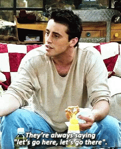 Joey Lets Go GIF - Joey Lets Go Friends GIFs