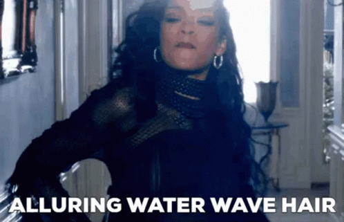 Water Wave Hair Water Wave Crochet Hair GIF - Water Wave Hair Water Wave Crochet Hair Water Wave Wig GIFs