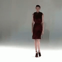 Dress Model GIF - Dress Model Walk GIFs