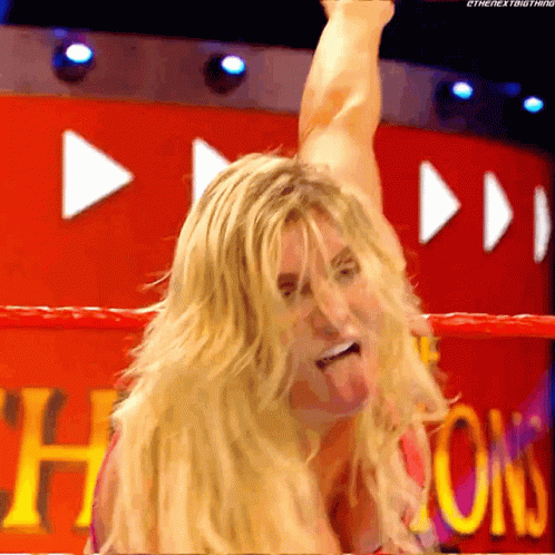 Charlotte Flair Tongue Out GIF - Charlotte Flair Tongue Out Just Bring It GIFs