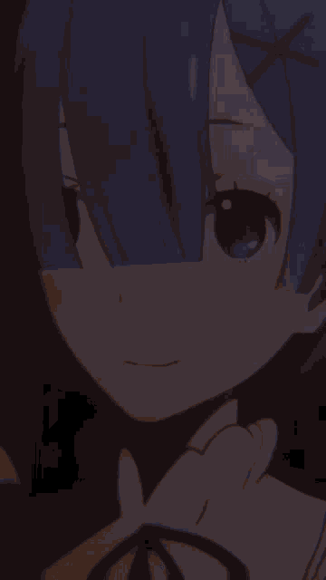 a close up of a person 's face with their eyes closed .