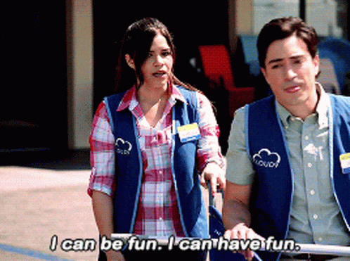 Superstore Amy Sosa GIF - Superstore Amy Sosa I Can Be Fun GIFs