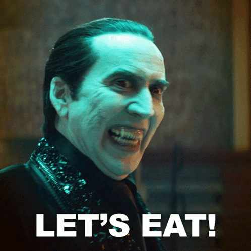 Lets Eat Dracula GIF - Lets Eat Dracula Nicolas Cage GIFs