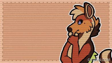 a cartoon of a fox with the website gifsun.com at the bottom right