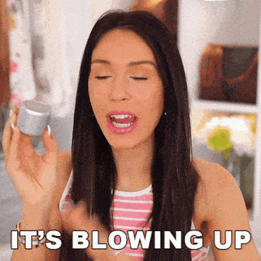 It'S Blowing Up Everywhere Shea Whitney GIF - It'S Blowing Up Everywhere Shea Whitney It'S Getting Popular GIFs
