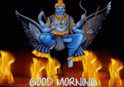Shani Dev Good Morning GIF - Shani Dev Good Morning GIFs