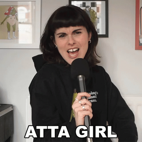 Atta Girl Tara Mooknee GIF - Atta Girl Tara Mooknee Go Girl GIFs