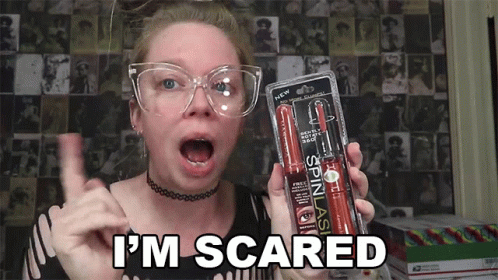 Im Scared Spin Lash GIF - Im Scared Spin Lash Terrifying Or Try It GIFs