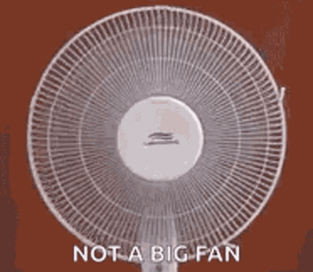 Electric Fan Wind GIF - Electric Fan Wind Not A Big Fan GIFs