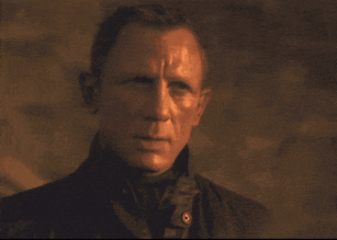 a close up of a man 's face with the words last rat standing above him