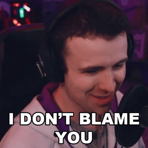 I Dont Balm You Drlupo GIF - I Dont Balm You Drlupo Thats Not Your Fault GIFs