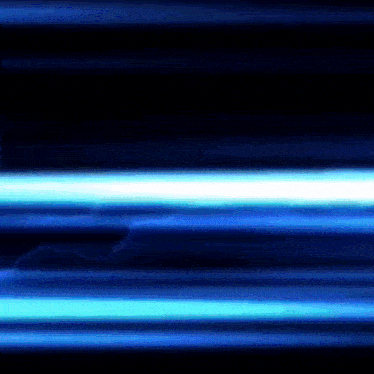 a blue light is shining on a black background