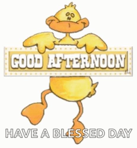 Good Afternoon Have A Blessed Day GIF - Good Afternoon Have A Blessed Day Duck GIFs