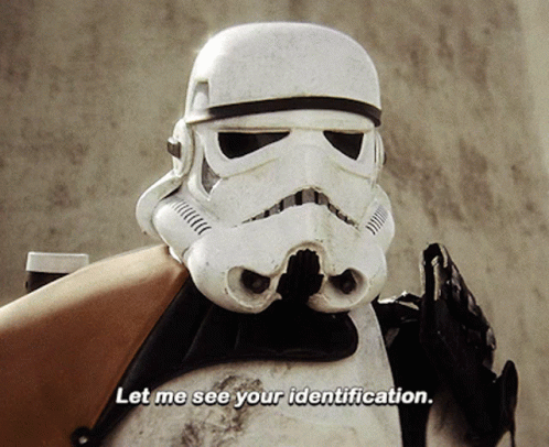 Star Wars Stormtrooper GIF - Star Wars Stormtrooper Let Me See Your Identification GIFs