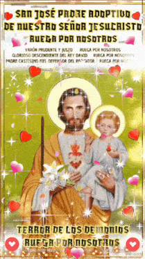 San José Hijo Del Rey David Padre Bueno GIF - San José Hijo Del Rey David Padre Bueno Feliz Día San José Amabilisimo GIFs
