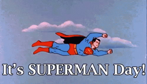 Superman Day GIF - Superman Super Hero Fly GIFs