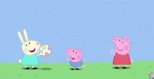 Peppa Pig Playtime GIF - Peppa Pig Playtime Ball Time GIFs