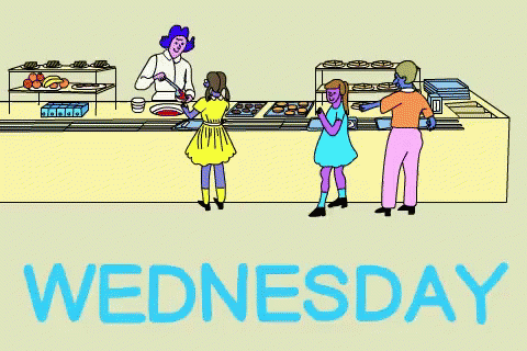 Wednesday Back To School GIF - Wednesday Back To School Lunch GIFs