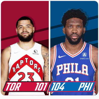 Toronto Raptors (101) Vs. Philadelphia 76ers (104) Post Game GIF - Nba Basketball Nba 2021 GIFs