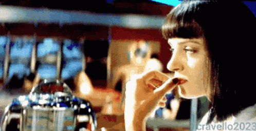 Would You Just Shut The Fuck Up For A Minute Uma Therman GIF - Would You Just Shut The Fuck Up For A Minute Uma Therman Mia Wallace GIFs