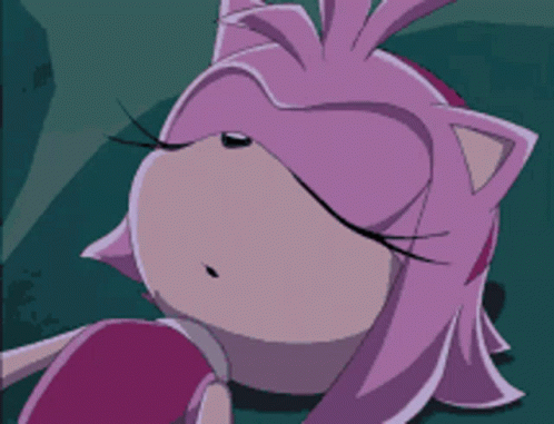 Sonic The Hedgehog Amy GIF - Sonic The Hedgehog Amy Wake Up GIFs