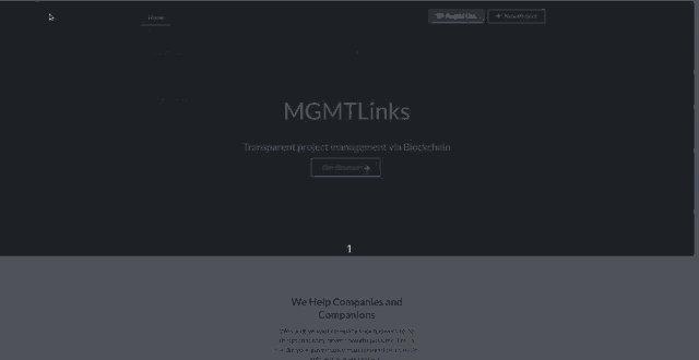 a screenshot of a website that says mgmtlinks