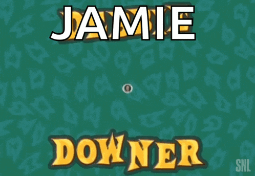 a picture of a woman with the name jamie downer above her