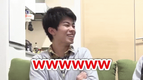 笑う　ww　爆笑　笑　はは　面白い　楽しい GIF - Japanese Laughing Lol GIFs