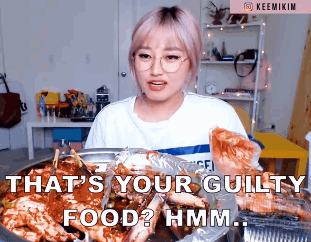 Thats Your Guilty Food Hmm GIF - Thats Your Guilty Food Hmm Craving GIFs