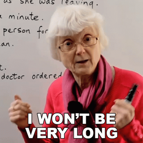 I Wont Be Very Long Gill GIF - I Wont Be Very Long Gill Engvid GIFs