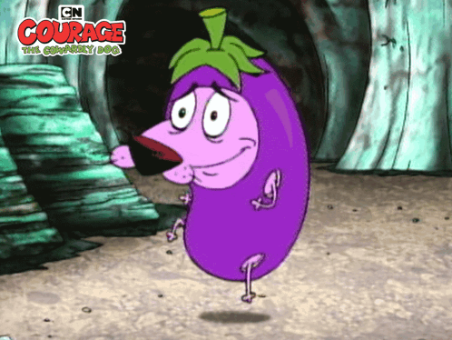 Running In Place Courage GIF - Running In Place Courage Courage The Cowardly Dog GIFs