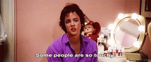 Grease Touchy GIF - Grease Touchy Betty Rizzo GIFs