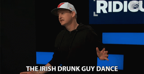The Irish Drunk Guy Dance Rob Dyrdek GIF - The Irish Drunk Guy Dance Rob Dyrdek Ridiculousness GIFs