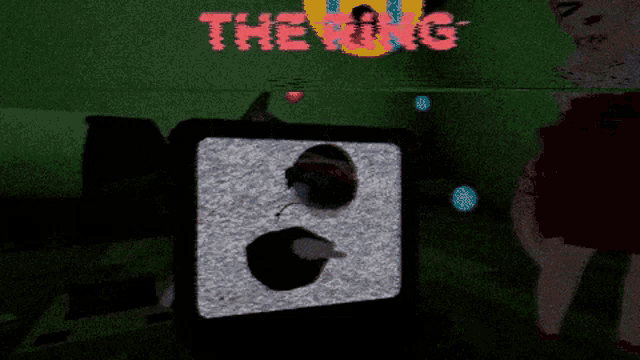 a video game called the ring is being played on a computer