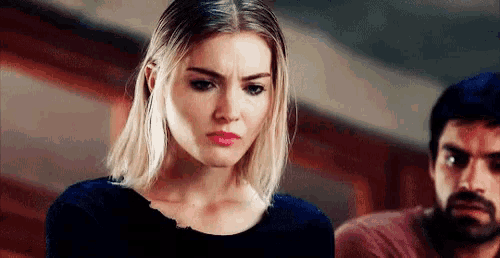 Skyler Samuels Thinking GIF